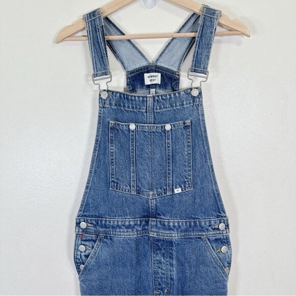 Aritzia Womens Size Xsmall Sunday Best Overheard  Overalls - Picture 3 of 16